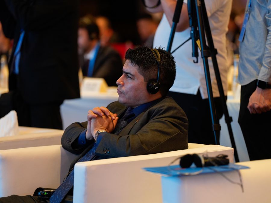 Claudio Vidal presentó el potencial productivo de Santa Cruz en un encuentro con autoridades y empresarios chinos