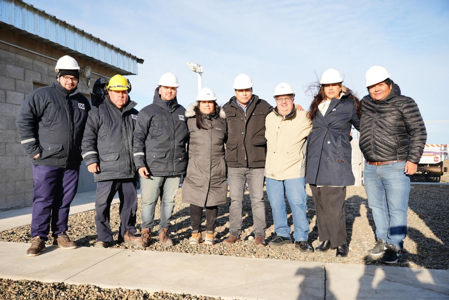Vidal inauguró la planta de gas en La Esperanza
