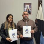 Entrega de convenio de obras para Cañadón Seco