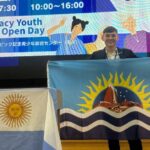 Un santacruceño en la Cumbre de Democracia Joven en Tokio