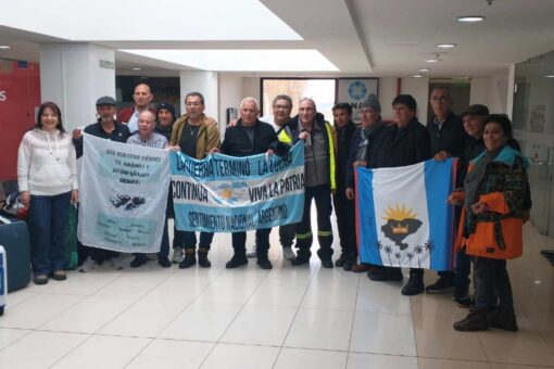 Excombatientes correntinos vuelven a Malvinas después de 43 años