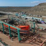 Santa Cruz vuelve a poner en marcha el trabajo de ampliación del astillero de Caleta Paula