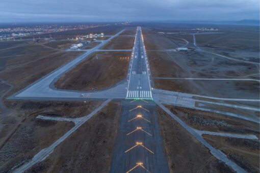 Inició la renovación de la pista del Aeropuerto de Río Gallegos
