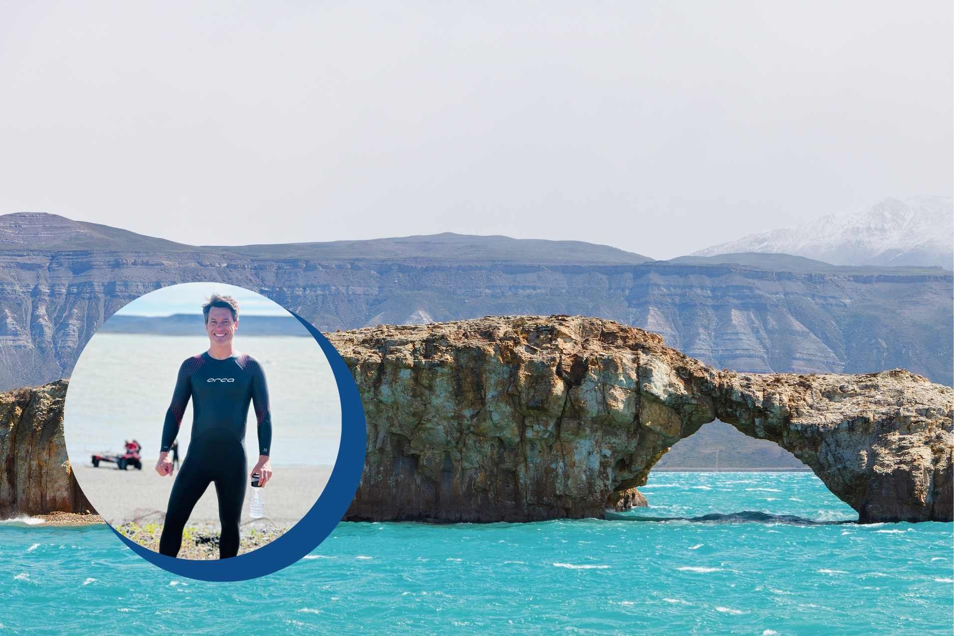 Nado en aguas frías: la experiencia que llega a Lago Posadas