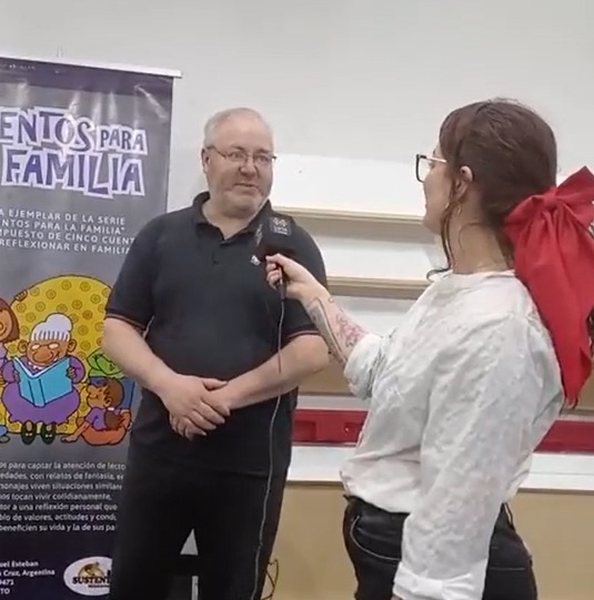 Samuel Olivera: “A través de los cuentos podemos enseñar a los chicos a enfrentar y superar los conflictos”