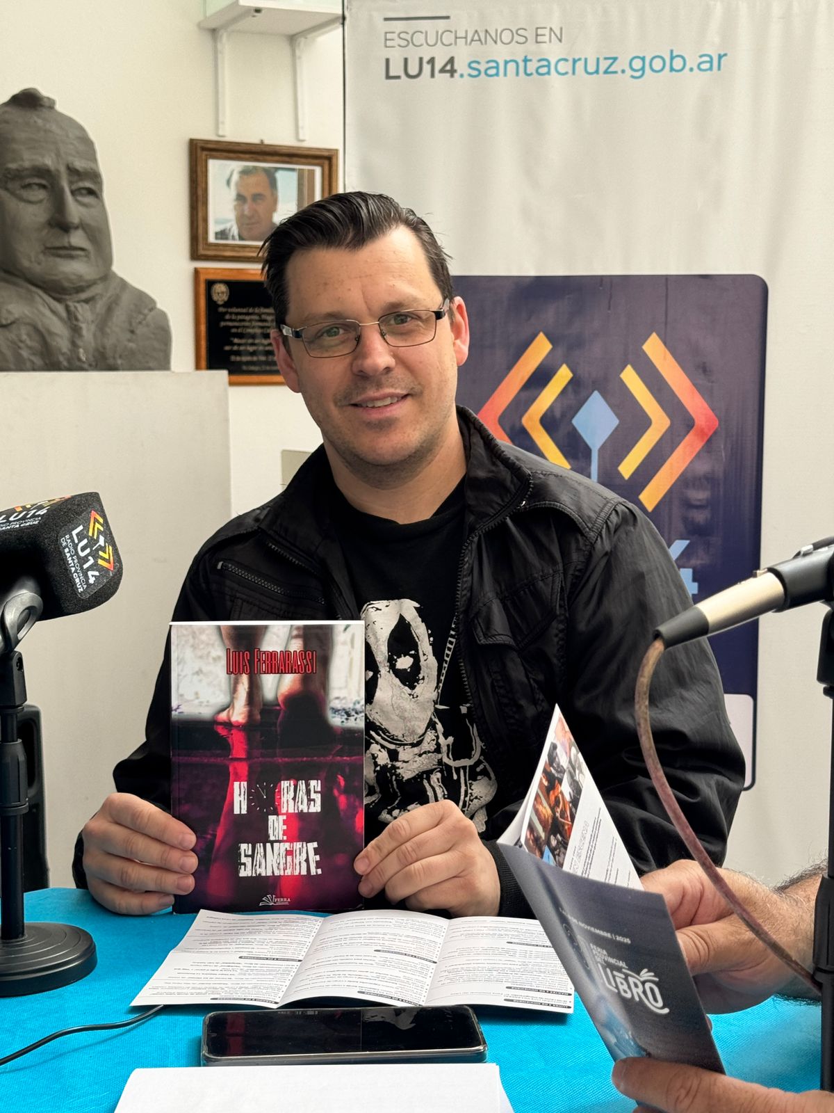 Luis Ferraresi presenta “Horas de Sangre”