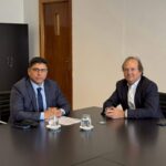 Vidal pidió destrabar represas, regularizar la zona fría y acompañar nuevas inversiones mineras