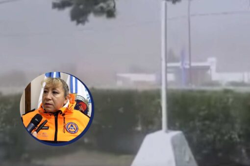 Gordillo: “El viento superó los 110 kilómetros por hora y seguimos en alerta”