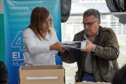 Rasgido: “Con fondos de la provincia avanza la finalización de los edificios”