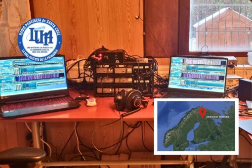 Nos escucharon en Finlandia a más de 15 mil kilómetros de Río Gallegos