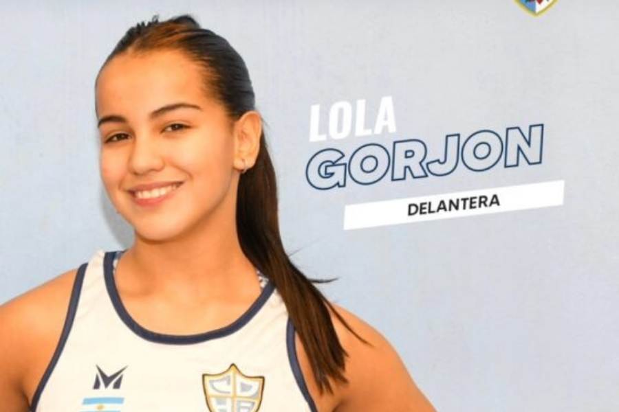 Lola Gorjón, jugadora destacada de Hispano Americano en el Campeonato Argentino de Clubes