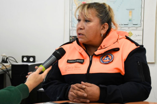 Gordillo: “Todo el personal operativo de Protección Civil fue desplegado en Perito Moreno”
