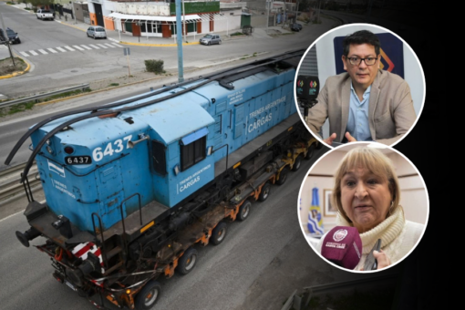La llegada de la locomotora abre una nueva etapa para el desarrollo ferroviario, turístico y productivo de Santa Cruz