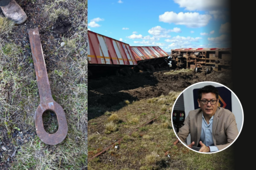El interventor de YCRT denunció que el descarrilamiento de la locomotora que transportaba carbón fue provocado
